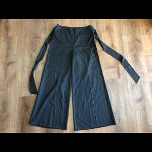 Anthropologie wide leg pants